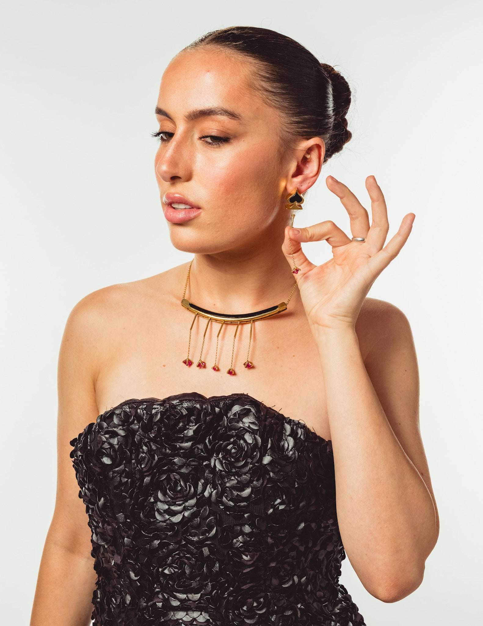 The Casino Suit Convertible Earrings