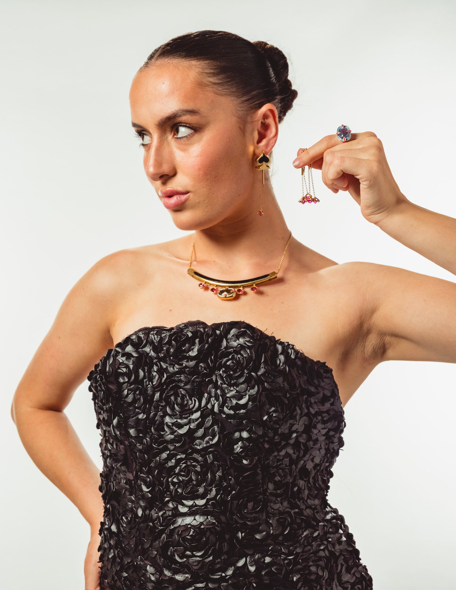 The Casino Suit Convertible Earrings